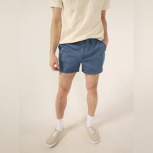 Chubbies Originals Stretch Short in Blue Elastic Waist Cotton